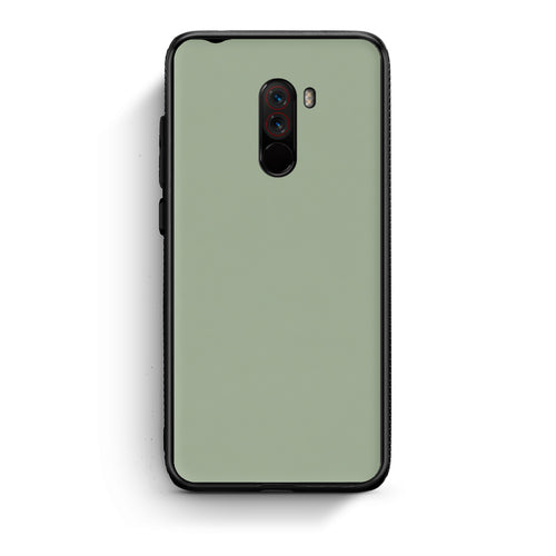 Θήκη Xiaomi Pocophone F1 Sage Green από τη Smartfits με σχέδιο στο πίσω μέρος και μαύρο περίβλημα | Xiaomi Pocophone F1 Sage Green case with colorful back and black bezels
