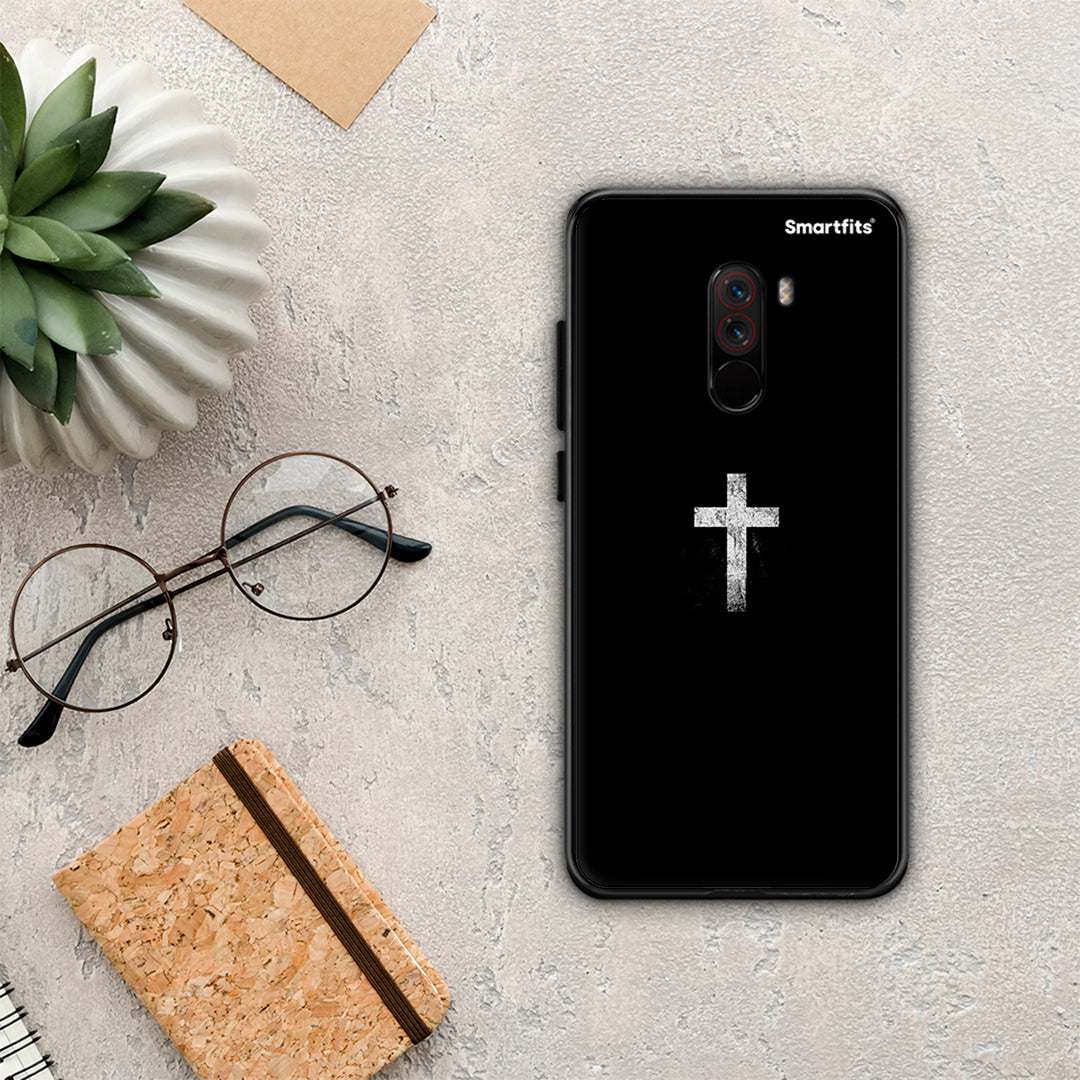 White Cross - Xiaomi Pocophone F1 θήκη
