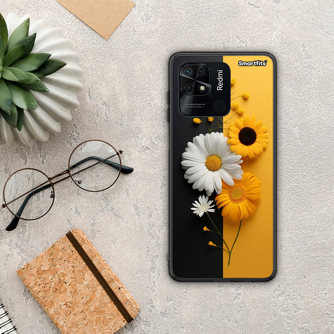 Yellow Daisies - Xiaomi Redmi 10C θήκη