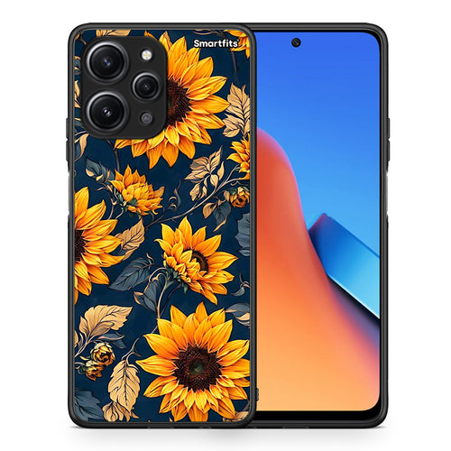 Autumn Sunflowers - Xiaomi Redmi 12 4G θήκη
