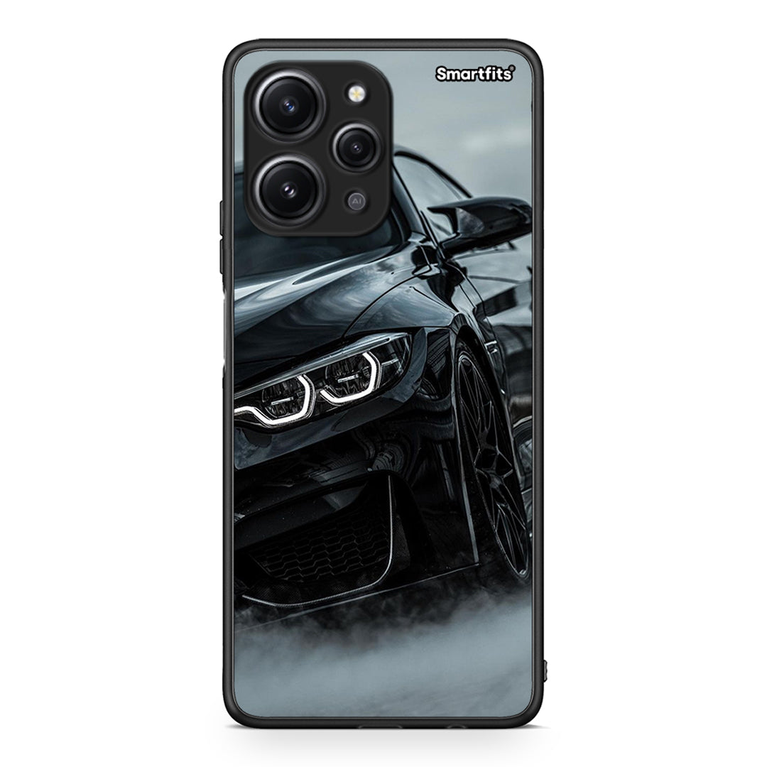 Xiaomi Redmi 12 4G Black BMW θήκη από τη Smartfits με σχέδιο στο πίσω μέρος και μαύρο περίβλημα | Smartphone case with colorful back and black bezels by Smartfits