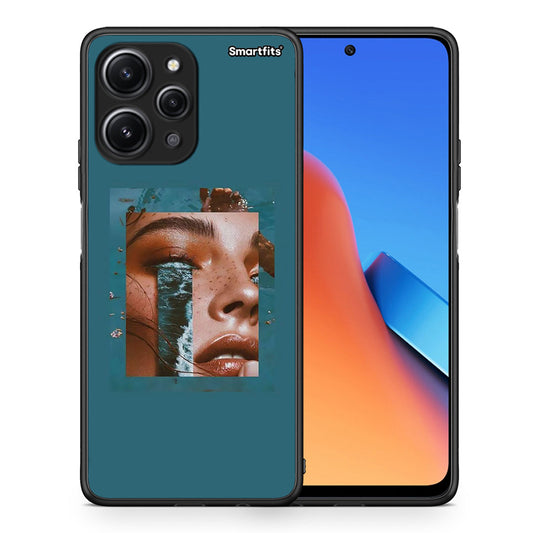 Θήκη Xiaomi Redmi 12 4G Cry An Ocean από τη Smartfits με σχέδιο στο πίσω μέρος και μαύρο περίβλημα | Xiaomi Redmi 12 4G Cry An Ocean case with colorful back and black bezels