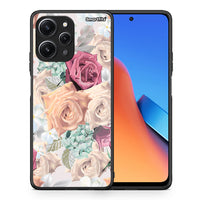 Thumbnail for Θήκη Xiaomi Redmi 12 4G Bouquet Floral από τη Smartfits με σχέδιο στο πίσω μέρος και μαύρο περίβλημα | Xiaomi Redmi 12 4G Bouquet Floral case with colorful back and black bezels