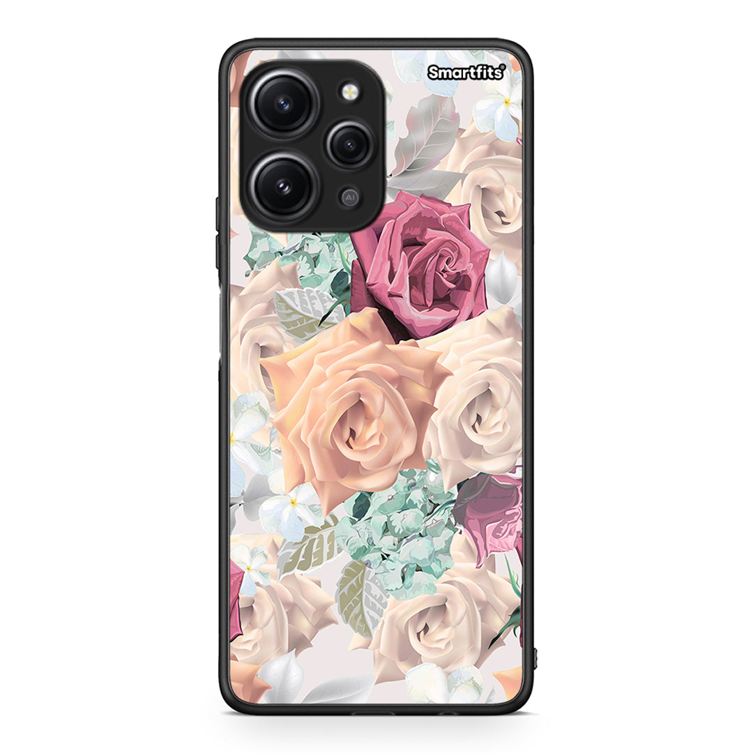 99 - Xiaomi Redmi 12 4G Bouquet Floral case, cover, bumper