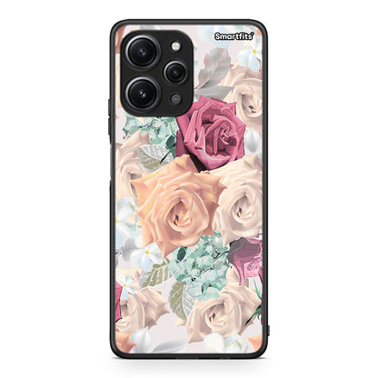 99 - Xiaomi Redmi 12 4G Bouquet Floral case, cover, bumper