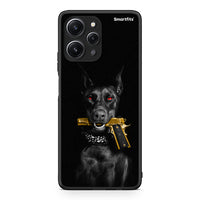 Thumbnail for Xiaomi Redmi 12 4G Golden Gun Θήκη Αγίου Βαλεντίνου από τη Smartfits με σχέδιο στο πίσω μέρος και μαύρο περίβλημα | Smartphone case with colorful back and black bezels by Smartfits