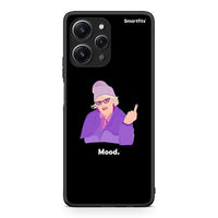 Thumbnail for Xiaomi Redmi 12 4G Grandma Mood Black θήκη από τη Smartfits με σχέδιο στο πίσω μέρος και μαύρο περίβλημα | Smartphone case with colorful back and black bezels by Smartfits