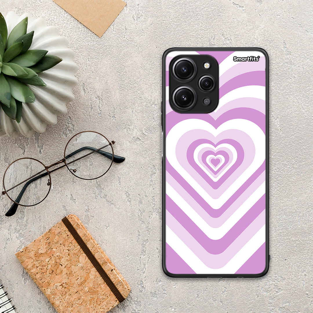 Lilac Hearts - Xiaomi Redmi 12 4G θήκη