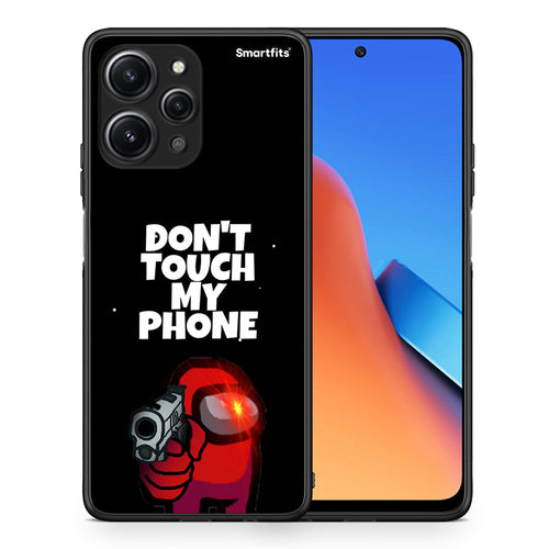 Θήκη Xiaomi Redmi 12 4G My Phone από τη Smartfits με σχέδιο στο πίσω μέρος και μαύρο περίβλημα | Xiaomi Redmi 12 4G My Phone case with colorful back and black bezels