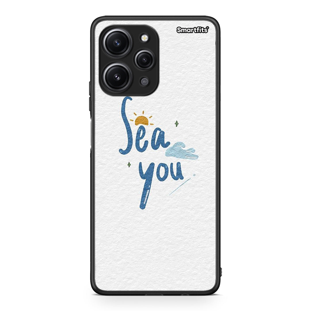 Xiaomi Redmi 12 4G Sea You Θήκη από τη Smartfits με σχέδιο στο πίσω μέρος και μαύρο περίβλημα | Smartphone case with colorful back and black bezels by Smartfits