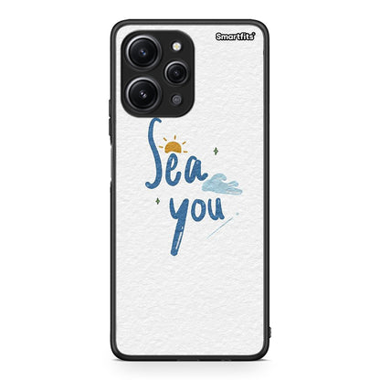 Xiaomi Redmi 12 4G Sea You Θήκη από τη Smartfits με σχέδιο στο πίσω μέρος και μαύρο περίβλημα | Smartphone case with colorful back and black bezels by Smartfits