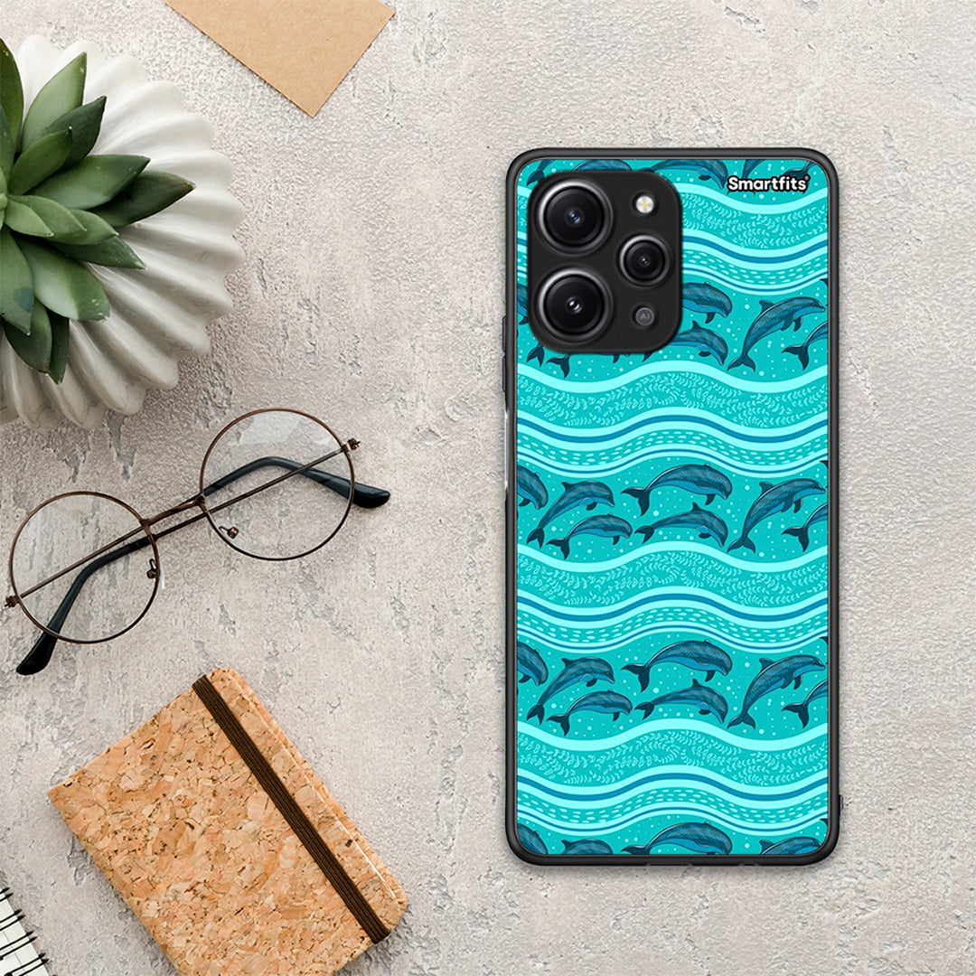Swimming Dolphins - Xiaomi Redmi 12 4G θήκη
