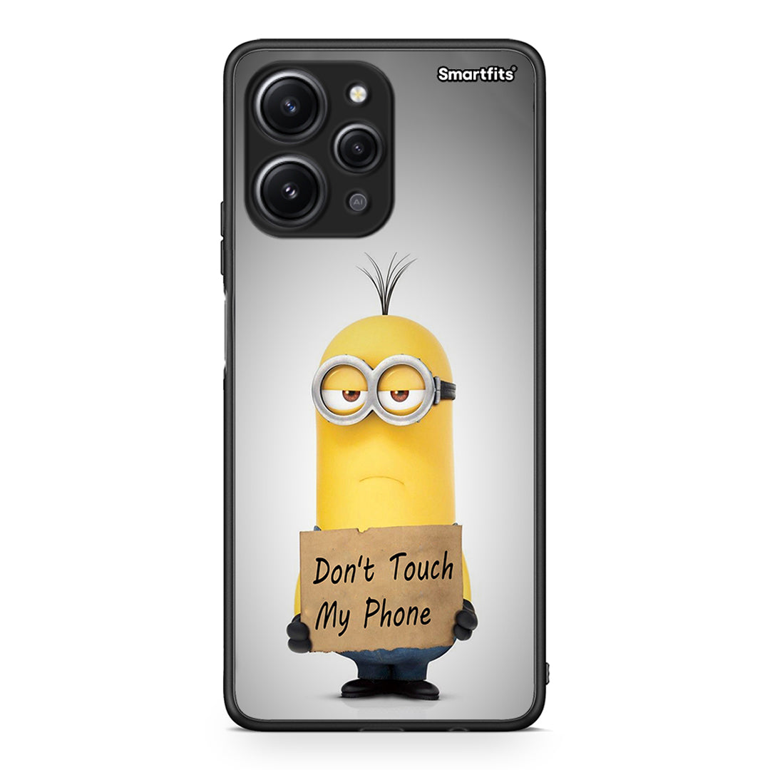 4 - Xiaomi Redmi 12 4G Minion Text case, cover, bumper