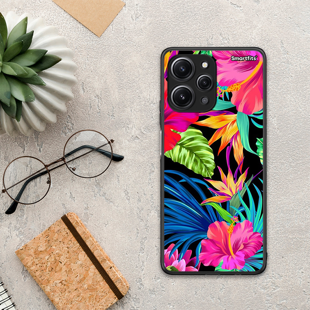 Tropical Flowers - Xiaomi Redmi 12 4G θήκη