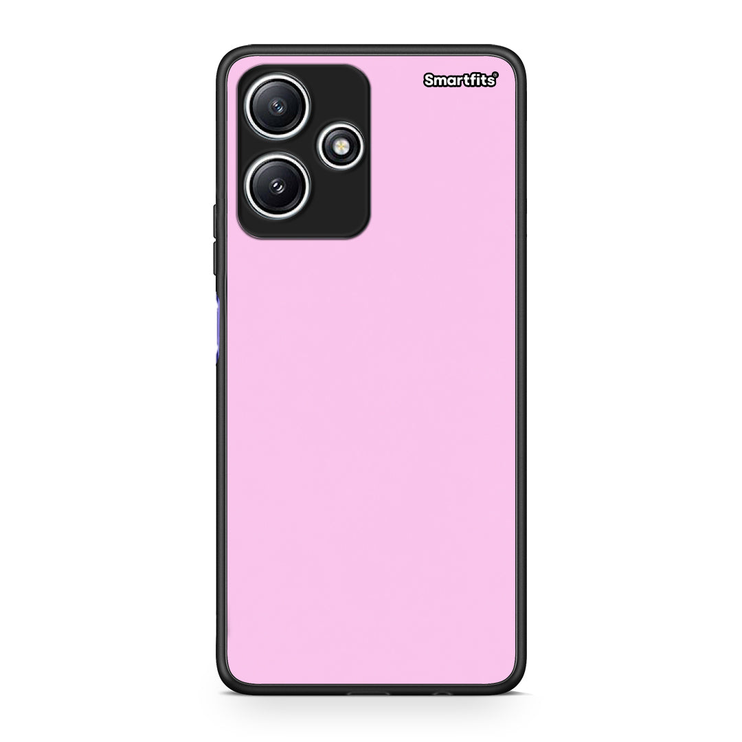 Θήκη Xiaomi Redmi 12 5G Cotton Candy Pink από τη Smartfits με σχέδιο στο πίσω μέρος και μαύρο περίβλημα | Xiaomi Redmi 12 5G Cotton Candy Pink case with colorful back and black bezels