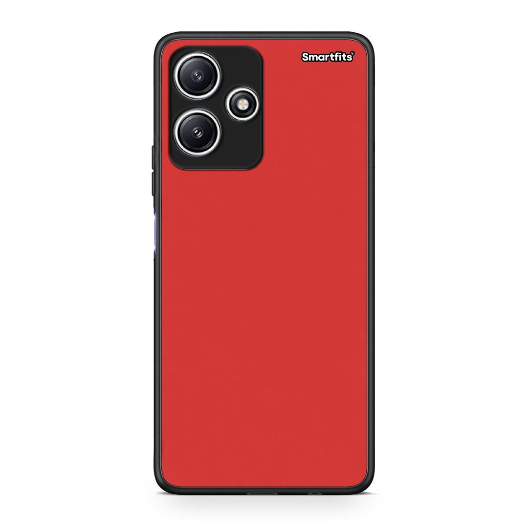 Θήκη Xiaomi Redmi 12 5G Poppy Red από τη Smartfits με σχέδιο στο πίσω μέρος και μαύρο περίβλημα | Xiaomi Redmi 12 5G Poppy Red case with colorful back and black bezels