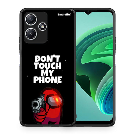 Θήκη Xiaomi Redmi 12 5G My Phone από τη Smartfits με σχέδιο στο πίσω μέρος και μαύρο περίβλημα | Xiaomi Redmi 12 5G My Phone case with colorful back and black bezels