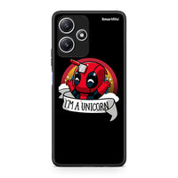 Thumbnail for Xiaomi Redmi 12 5G Unicorn Deadpool θήκη από τη Smartfits με σχέδιο στο πίσω μέρος και μαύρο περίβλημα | Smartphone case with colorful back and black bezels by Smartfits