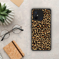 Thumbnail for Θήκη Xiaomi Poco C55 Animal Leopard από τη Smartfits με σχέδιο στο πίσω μέρος και μαύρο περίβλημα | Xiaomi Poco C55 Animal Leopard Case with Colorful Back and Black Bezels