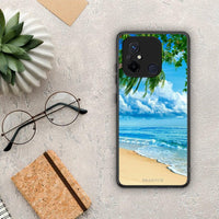 Thumbnail for Θήκη Xiaomi Poco C55 Beautiful Beach από τη Smartfits με σχέδιο στο πίσω μέρος και μαύρο περίβλημα | Xiaomi Poco C55 Beautiful Beach Case with Colorful Back and Black Bezels