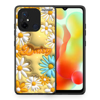 Thumbnail for Θήκη Xiaomi Poco C55 Bubble Daisies από τη Smartfits με σχέδιο στο πίσω μέρος και μαύρο περίβλημα | Xiaomi Poco C55 Bubble Daisies Case with Colorful Back and Black Bezels