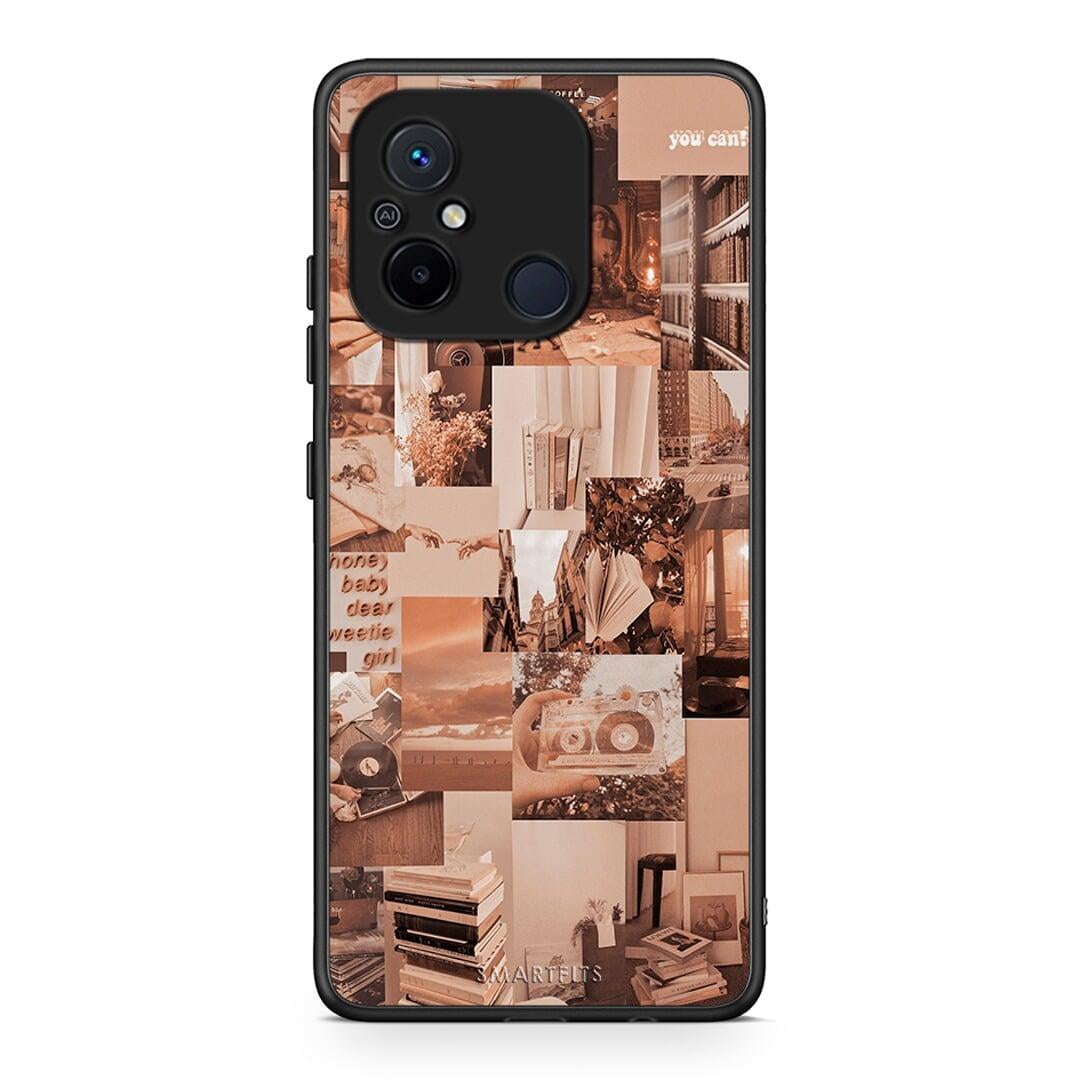 Θήκη Xiaomi Poco C55 Collage You Can από τη Smartfits με σχέδιο στο πίσω μέρος και μαύρο περίβλημα | Xiaomi Poco C55 Collage You Can Case with Colorful Back and Black Bezels