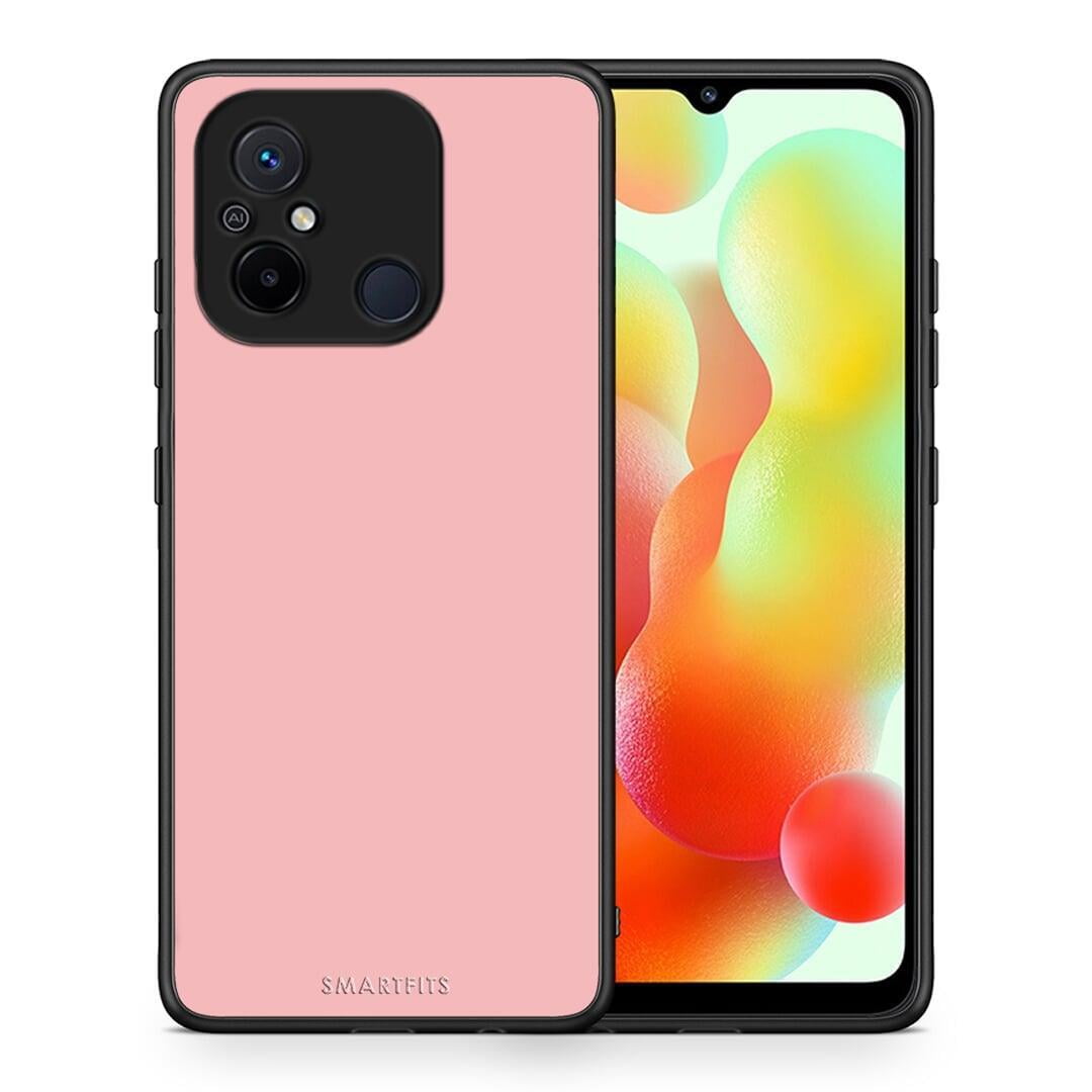 Θήκη Xiaomi Poco C55 Color Nude από τη Smartfits με σχέδιο στο πίσω μέρος και μαύρο περίβλημα | Xiaomi Poco C55 Color Nude Case with Colorful Back and Black Bezels