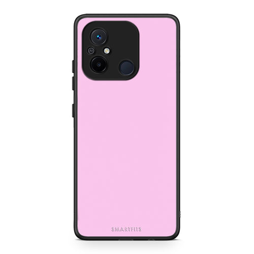 Θήκη Xiaomi Poco C55 Cotton Candy Pink από τη Smartfits με σχέδιο στο πίσω μέρος και μαύρο περίβλημα | Xiaomi Poco C55 Cotton Candy Pink case with colorful back and black bezels