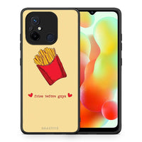 Thumbnail for Θήκη Xiaomi Poco C55 Fries Before Guys από τη Smartfits με σχέδιο στο πίσω μέρος και μαύρο περίβλημα | Xiaomi Poco C55 Fries Before Guys Case with Colorful Back and Black Bezels