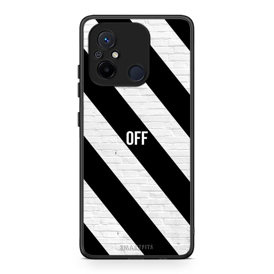 Θήκη Xiaomi Poco C55 Get Off από τη Smartfits με σχέδιο στο πίσω μέρος και μαύρο περίβλημα | Xiaomi Poco C55 Get Off Case with Colorful Back and Black Bezels