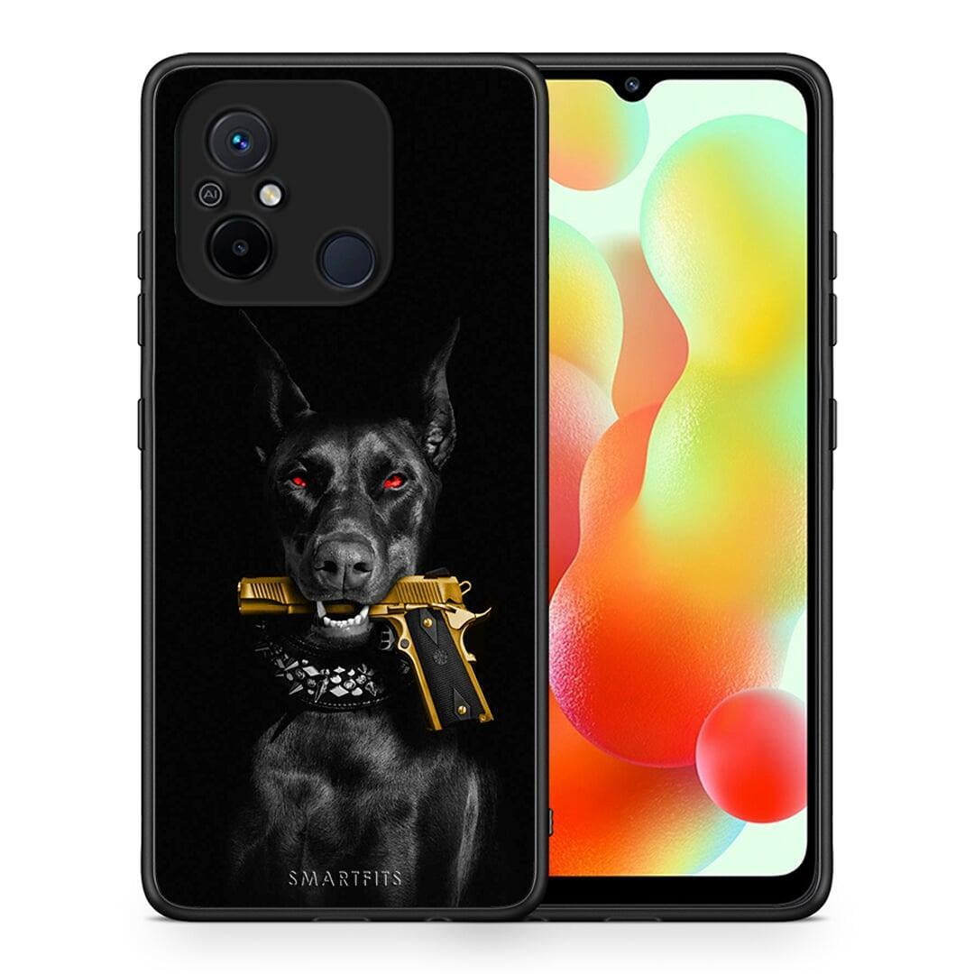 Θήκη Xiaomi Poco C55 Golden Gun από τη Smartfits με σχέδιο στο πίσω μέρος και μαύρο περίβλημα | Xiaomi Poco C55 Golden Gun Case with Colorful Back and Black Bezels