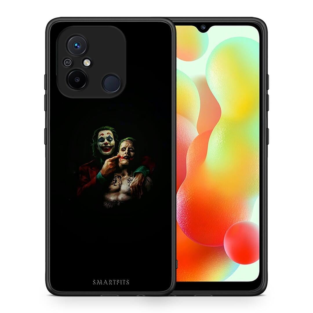 Θήκη Xiaomi Poco C55 Hero Clown από τη Smartfits με σχέδιο στο πίσω μέρος και μαύρο περίβλημα | Xiaomi Poco C55 Hero Clown Case with Colorful Back and Black Bezels