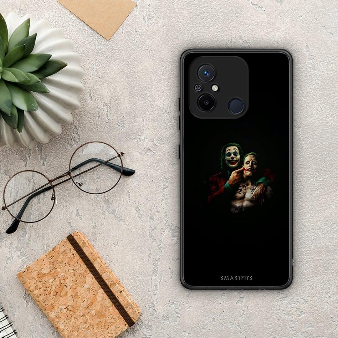 Θήκη Xiaomi Poco C55 Hero Clown από τη Smartfits με σχέδιο στο πίσω μέρος και μαύρο περίβλημα | Xiaomi Poco C55 Hero Clown Case with Colorful Back and Black Bezels