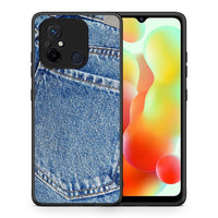 Thumbnail for Θήκη Xiaomi Poco C55 Jeans Pocket από τη Smartfits με σχέδιο στο πίσω μέρος και μαύρο περίβλημα | Xiaomi Poco C55 Jeans Pocket Case with Colorful Back and Black Bezels