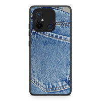 Thumbnail for Θήκη Xiaomi Poco C55 Jeans Pocket από τη Smartfits με σχέδιο στο πίσω μέρος και μαύρο περίβλημα | Xiaomi Poco C55 Jeans Pocket Case with Colorful Back and Black Bezels