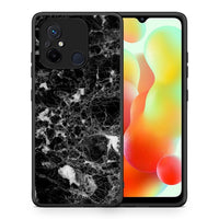 Thumbnail for Θήκη Xiaomi Poco C55 Marble Male από τη Smartfits με σχέδιο στο πίσω μέρος και μαύρο περίβλημα | Xiaomi Poco C55 Marble Male Case with Colorful Back and Black Bezels