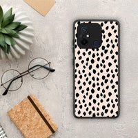 Thumbnail for Θήκη Xiaomi Poco C55 New Polka Dots από τη Smartfits με σχέδιο στο πίσω μέρος και μαύρο περίβλημα | Xiaomi Poco C55 New Polka Dots Case with Colorful Back and Black Bezels