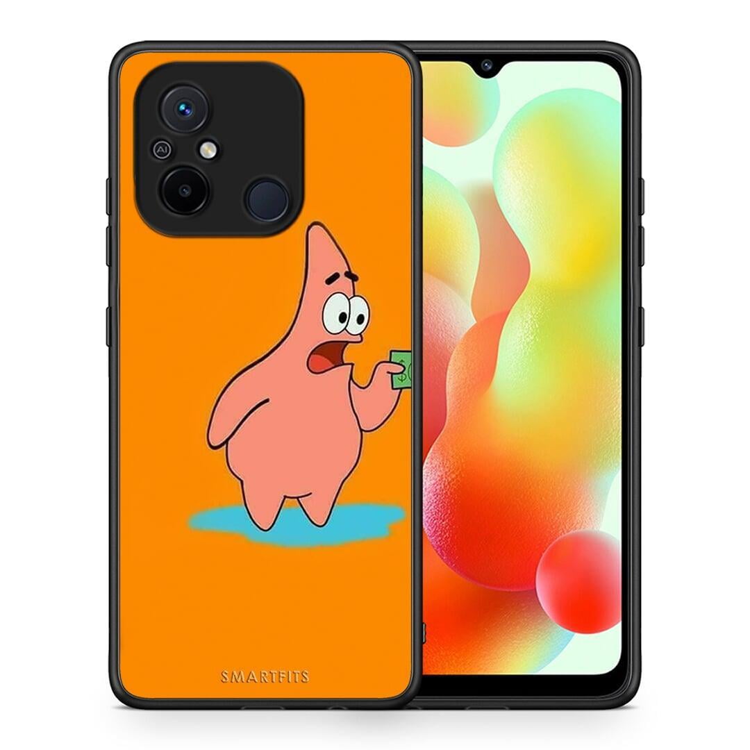 Θήκη Xiaomi Poco C55 No Money 1 από τη Smartfits με σχέδιο στο πίσω μέρος και μαύρο περίβλημα | Xiaomi Poco C55 No Money 1 Case with Colorful Back and Black Bezels