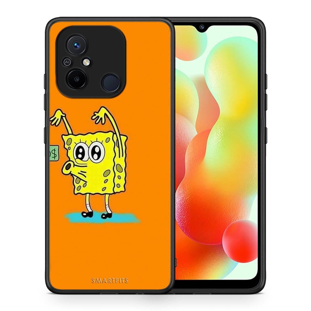 Θήκη Xiaomi Poco C55 No Money 2 από τη Smartfits με σχέδιο στο πίσω μέρος και μαύρο περίβλημα | Xiaomi Poco C55 No Money 2 Case with Colorful Back and Black Bezels