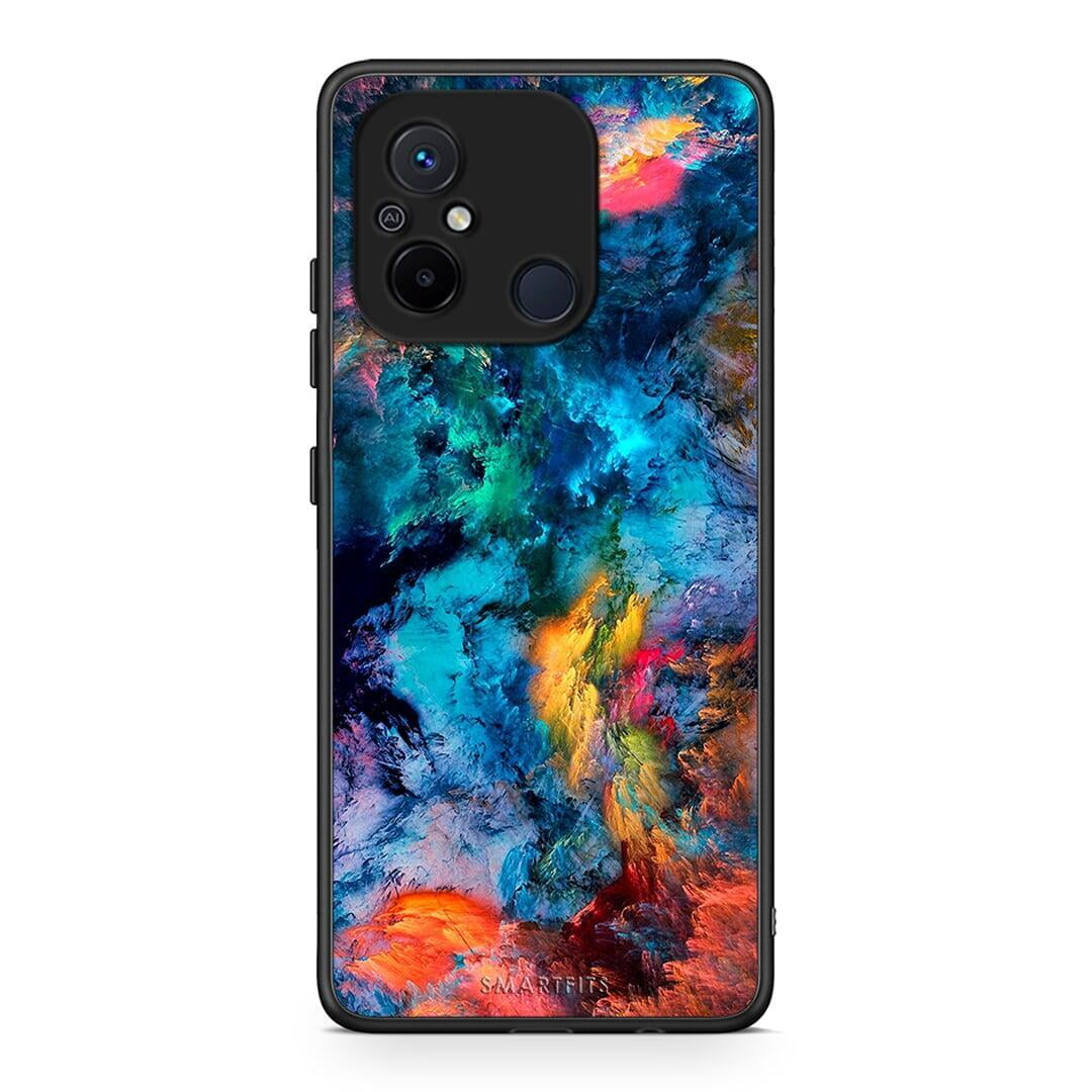 Θήκη Xiaomi Poco C55 Paint Crayola από τη Smartfits με σχέδιο στο πίσω μέρος και μαύρο περίβλημα | Xiaomi Poco C55 Paint Crayola Case with Colorful Back and Black Bezels