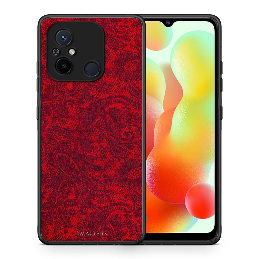 Θήκη Xiaomi Poco C55 Paisley Cashmere από τη Smartfits με σχέδιο στο πίσω μέρος και μαύρο περίβλημα | Xiaomi Poco C55 Paisley Cashmere Case with Colorful Back and Black Bezels