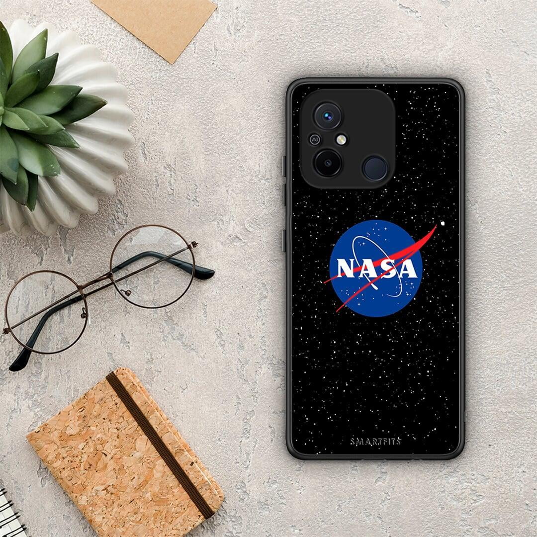 Θήκη Xiaomi Poco C55 PopArt NASA από τη Smartfits με σχέδιο στο πίσω μέρος και μαύρο περίβλημα | Xiaomi Poco C55 PopArt NASA Case with Colorful Back and Black Bezels