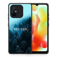 Thumbnail for Θήκη Xiaomi Poco C55 Quote Breath από τη Smartfits με σχέδιο στο πίσω μέρος και μαύρο περίβλημα | Xiaomi Poco C55 Quote Breath Case with Colorful Back and Black Bezels