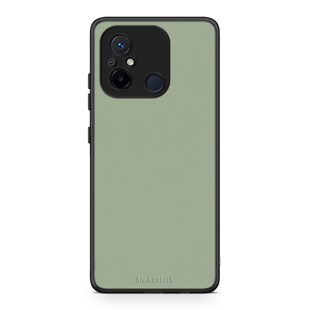 Θήκη Xiaomi Poco C55 Sage Green από τη Smartfits με σχέδιο στο πίσω μέρος και μαύρο περίβλημα | Xiaomi Poco C55 Sage Green case with colorful back and black bezels