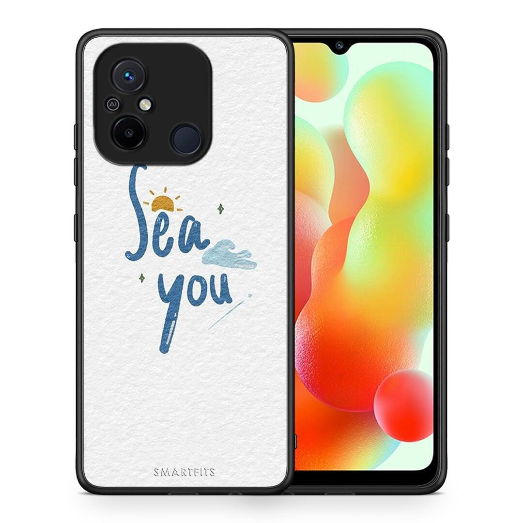 Θήκη Xiaomi Poco C55 Sea You από τη Smartfits με σχέδιο στο πίσω μέρος και μαύρο περίβλημα | Xiaomi Poco C55 Sea You Case with Colorful Back and Black Bezels