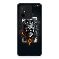 Thumbnail for Θήκη Xiaomi Redmi 12C Skull King Ace από τη Smartfits με σχέδιο στο πίσω μέρος και μαύρο περίβλημα | Xiaomi Redmi 12C Skull King Ace Case with Colorful Back and Black Bezels