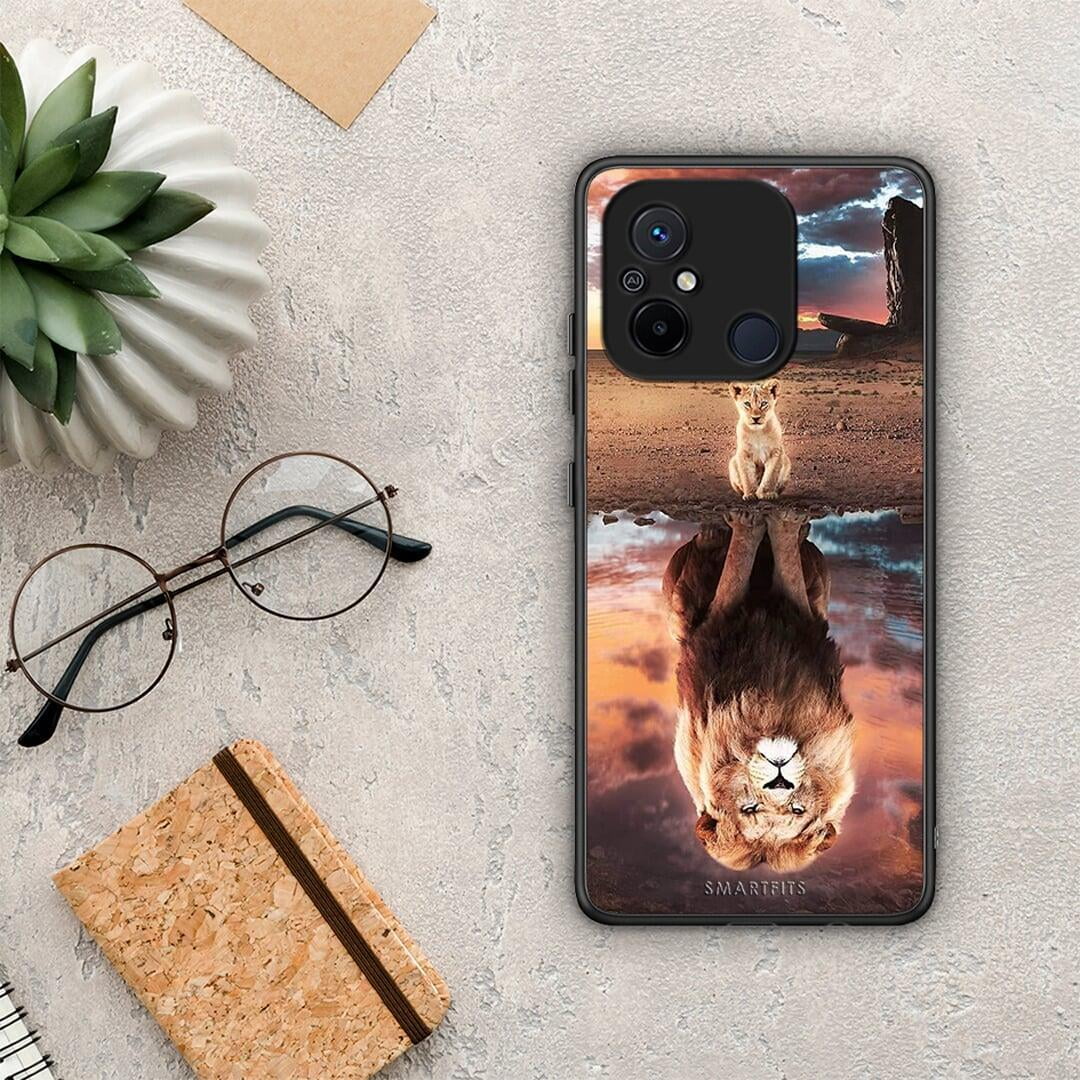 Θήκη Xiaomi Poco C55 Sunset Dreams από τη Smartfits με σχέδιο στο πίσω μέρος και μαύρο περίβλημα | Xiaomi Poco C55 Sunset Dreams Case with Colorful Back and Black Bezels