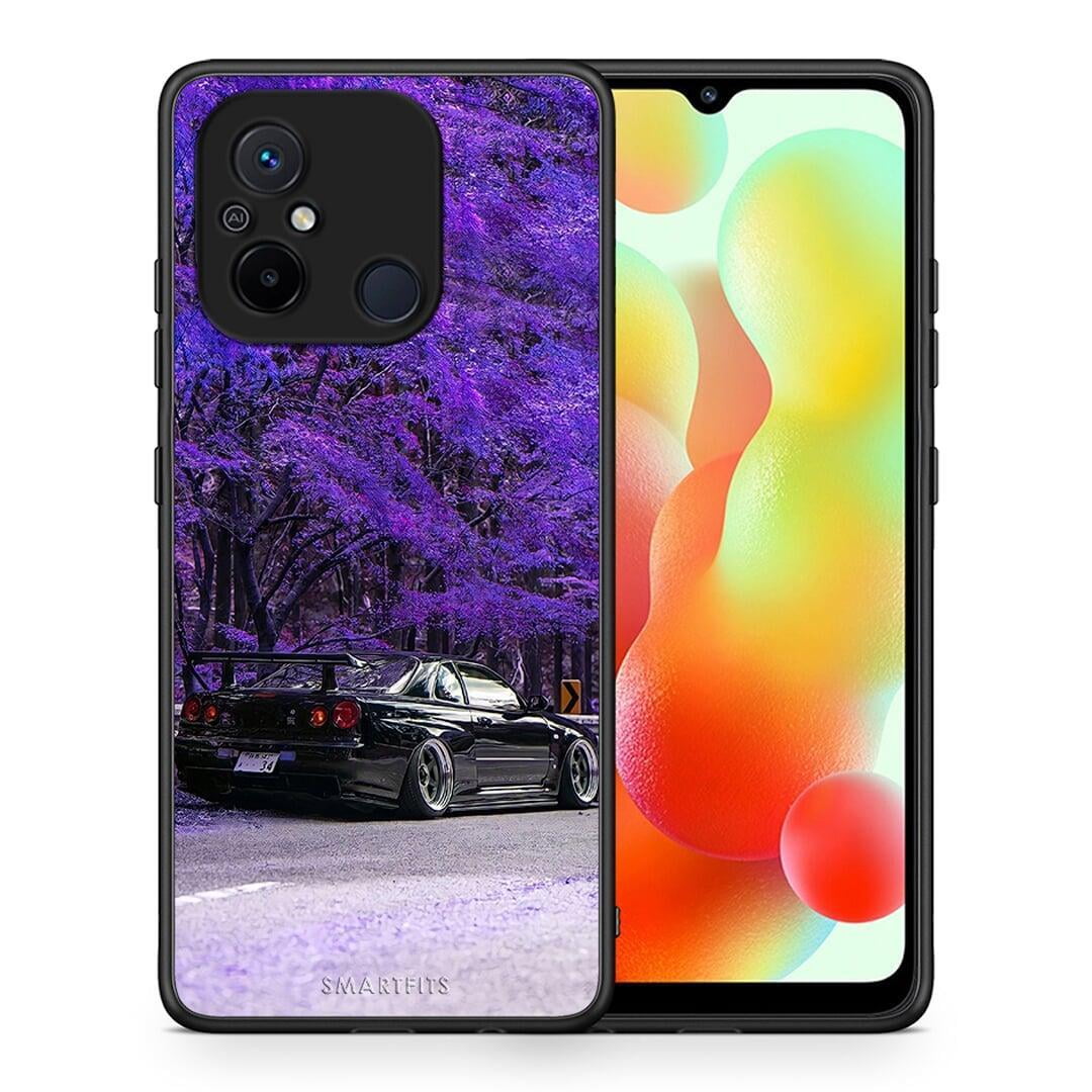 Θήκη Xiaomi Poco C55 Super Car από τη Smartfits με σχέδιο στο πίσω μέρος και μαύρο περίβλημα | Xiaomi Poco C55 Super Car Case with Colorful Back and Black Bezels