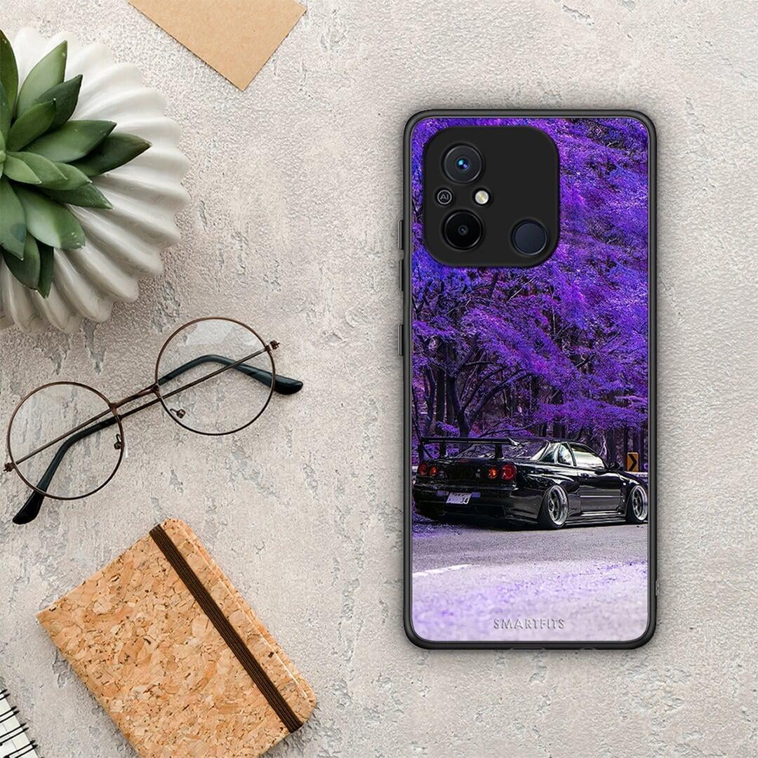 Θήκη Xiaomi Poco C55 Super Car από τη Smartfits με σχέδιο στο πίσω μέρος και μαύρο περίβλημα | Xiaomi Poco C55 Super Car Case with Colorful Back and Black Bezels