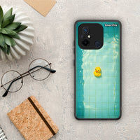 Thumbnail for Θήκη Xiaomi Poco C55 Yellow Duck από τη Smartfits με σχέδιο στο πίσω μέρος και μαύρο περίβλημα | Xiaomi Poco C55 Yellow Duck Case with Colorful Back and Black Bezels